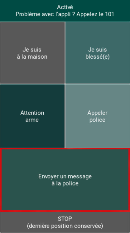 Ecran dialogue